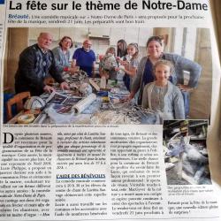 la fete sur le theme de notre dame